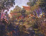 Philip Craig Canvas Paintings - Annapolis Garden